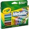 Crayola Metallic Markers, Nontoxic, 8/ST, Assorted PK CYO588628 - alternate 4
